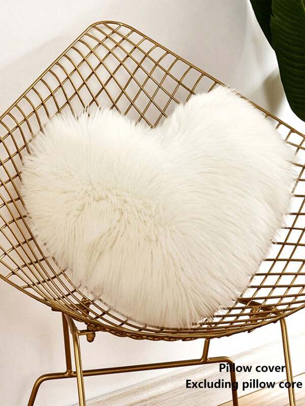 Housse De Coussin En Forme De Cœur, 45x45 Cm, Décoration