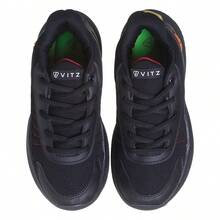 Footz. Kids Flats - 黑色 - 查看 3