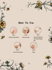 24 Pcs Shiny Pure White Short Almond-Shaped Press On Nails With Jelly Glue And Nail File, Sparkling Daily Simple Elegant Design, Suitable For Dating, Daily Wear, And Parties. Good For Taking Photos In Spring And Summer - White - View 5
