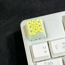 1入組多色ABS樹脂水果鱷梨鍵帽，用於組裝機械鍵盤（OEM R4高度） - 彩色 - 查看 4