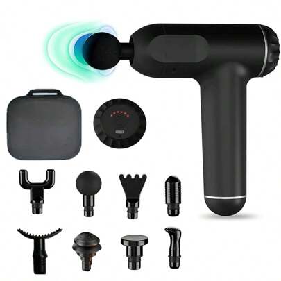 按摩槍 深層組織按摩器 針對肌肉疼痛及放鬆，增強運動表現，修身塑形，附贈收納盒，適合禮物