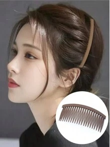 1/2/3 New Banana Hair Side Combs From Europe And America, Fashionable Comb And Hair Clips & Barrettes, Simple And Slouchy Hair Claws, New Broken Hair Styling Pins, Hair Sorting And Hair Hoop Gripping Tool