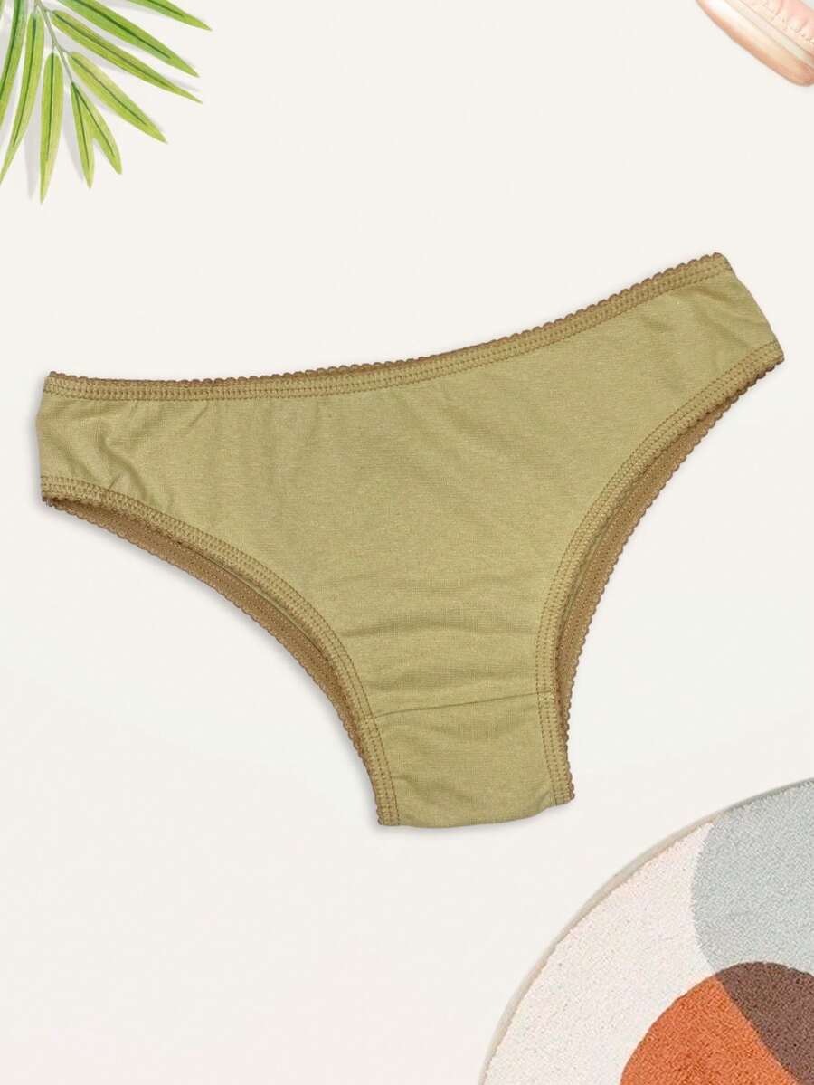 Women Thongs - Màu Mù tạt vàng - Xem 1