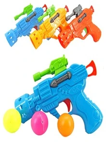 Ping Pong Ball Shooting Gun Which Can Launch Plastic Toy Gun, An Outdoor Shooting Toy Handgun, One Random Piece - Multicolor - View 4