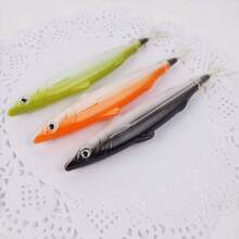 1pc Fun Decompression Pen, Korean Personalized Creative Gift Fish Pen, Simulation Ocean Fish Shape, Handmade Cute Fish Craft Gift Pen Color Randomly Sent - Multicolor - View 4