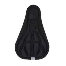 Sillín de bicicleta de ciclismo MTB acolchado suave 3D, funda de asiento de espuma de almohadilla de cojín, accesorio de bicicleta cómodo mat para sillas de montar
