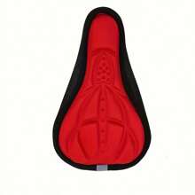 Sillín de bicicleta de ciclismo MTB acolchado suave 3D, funda de asiento de espuma de almohadilla de cojín, accesorio de bicicleta cómodo mat para sillas de montar