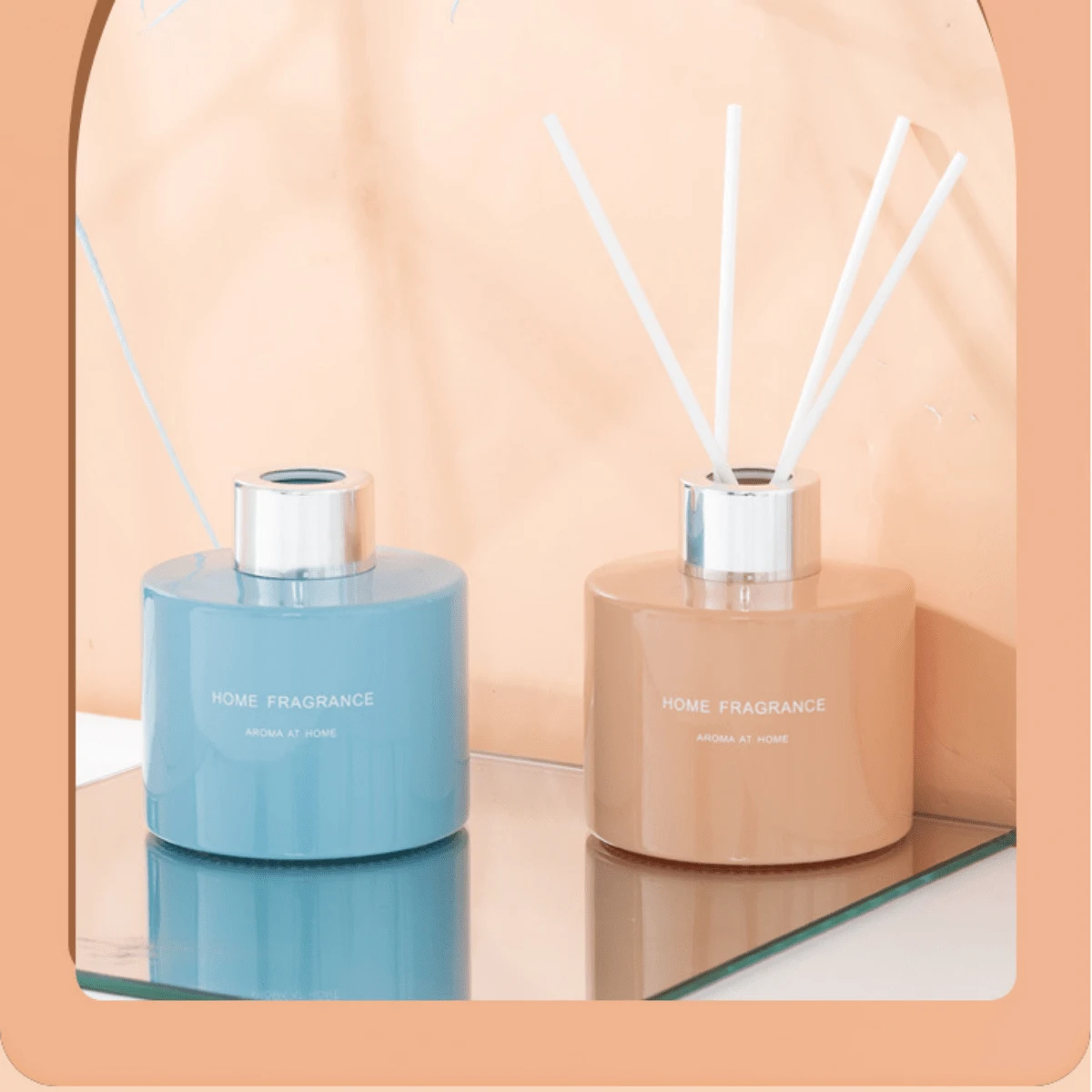 1pc 120ml Smokeless Aroma Diffuser With Rattan Sticks, Suitable For ...