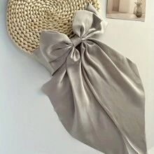 1/3/Pcs/Conjunto 24 Grampos de Cabelo Grandes de cetim Multicoloridos Fashion com Laços Oversized para Mulheres, Meninas, Novidades na Primavera, Vintage, Presilhas de Cabelo de Barrete de Metal com Laço Grande para Acessórios de Cabelo - Multicolorido - Visão 37