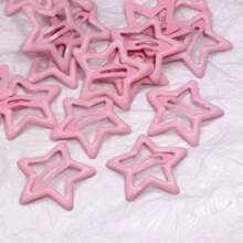 30pcs Women Multicolor Cute Five-Pointed Star Hair Clip Side BB Clip Bangs Clip Suit For Party Daily Use (Packed In OPP Bag) Halloween Claw Clips Hair Claws Hair Barrettes, School Stuff, College