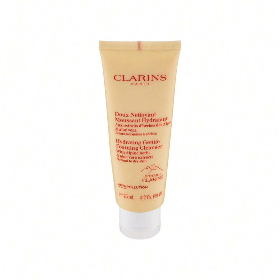 Clarins Hydrating Gentle Foaming Cleanser (Normal To Dry Skin) 4.2OZ ...