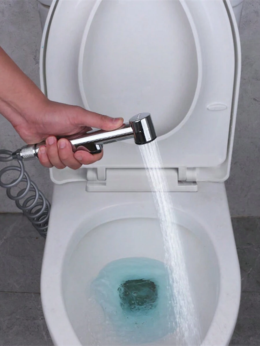 1pc Bathroom Toilet Bidet Spray & Small Shower Head Douche