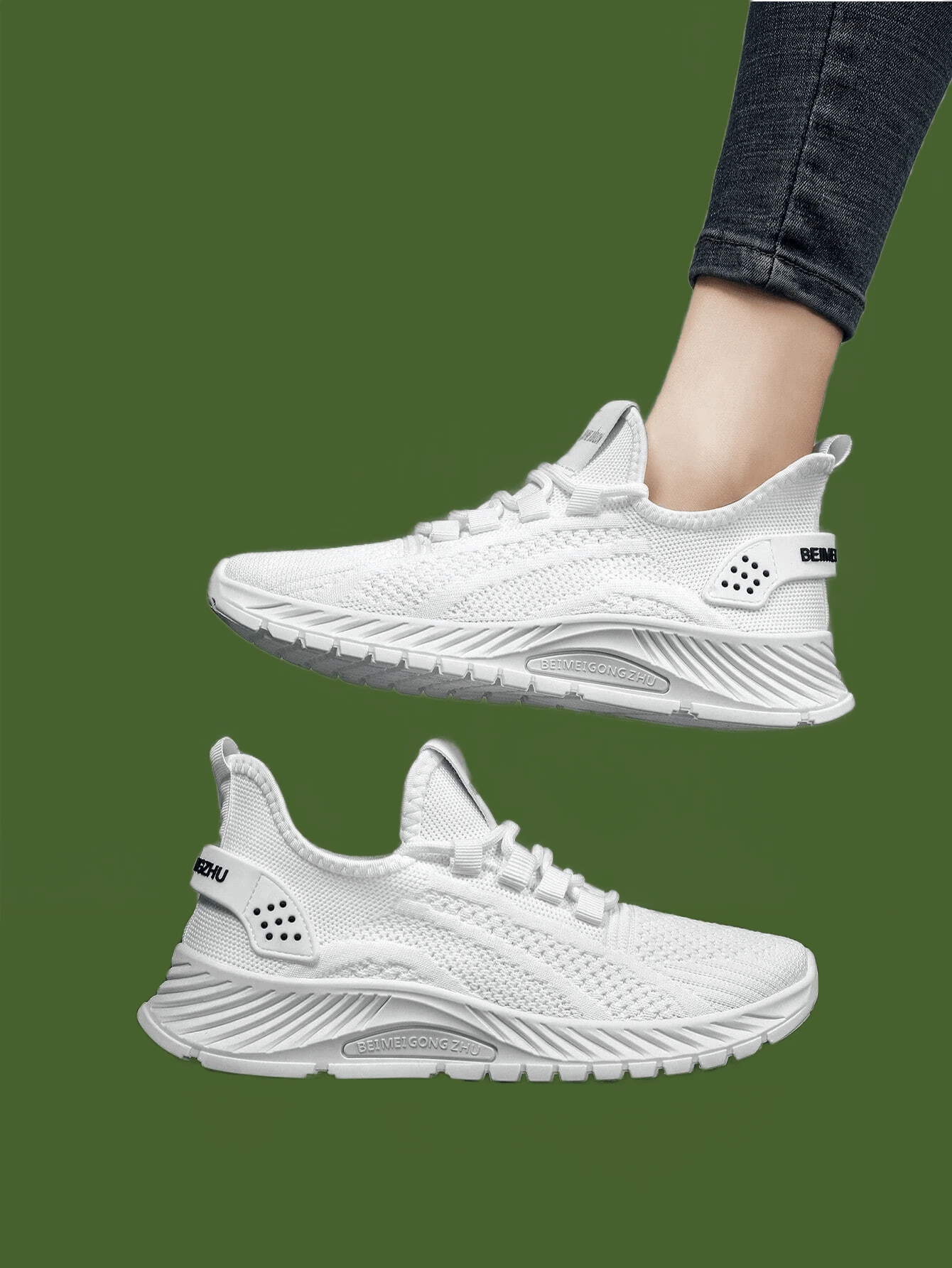 Women Tennis & Racquet Sport Shoes - White - View 1