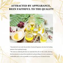 10毫升/0.33液盎司 EUQEE 精油，带滴管，适用于加湿器、DIY口红制作、蜡烛香薰、香薰扩散器等，包含薰衣草、茉莉、尤加利、香草、薄荷、檀香、乳香、甜橙、依兰、柠檬、玫瑰、佛手柑、茶树、丁香、柠檬草、广藿香、迷迭香、天竺葵、香茅、肉桂、葡萄柚、洋甘菊、生姜、没药、岩兰草、牛至、橙花、蜡菊、香脂、姜黄、金银花等多种精油。 - scent - 查看 8