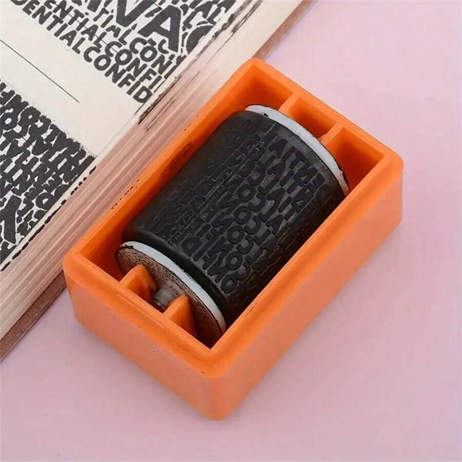 1PC Secure Your Identity With Our Identity Protection Roller Stamp