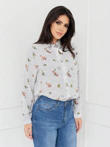 Women Blouses - trắng - Xem 3