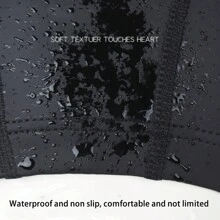 1 件男女通用大号防水泳帽 - 保护耳朵，适合长卷发 - 适合成人训练、沙滩必需品、沙滩配件、泳池浮球 - 粉色 - 查看 5