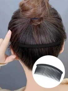1/2/3 New Banana Hair Side Combs From Europe And America, Fashionable Comb And Hair Clips & Barrettes, Simple And Slouchy Hair Claws, New Broken Hair Styling Pins, Hair Sorting And Hair Hoop Gripping Tool
