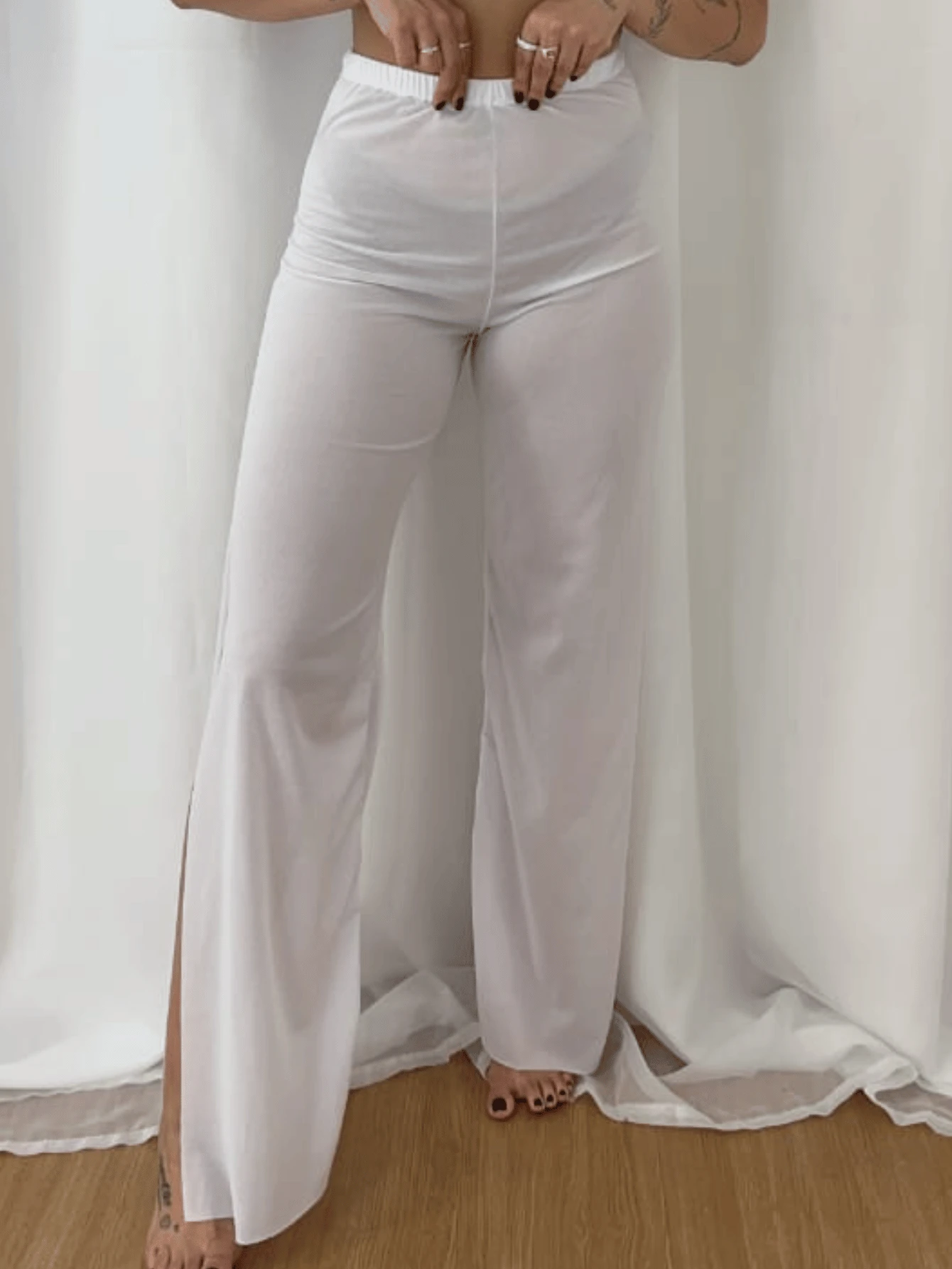 Women Cover Ups - 白色 - 查看 1