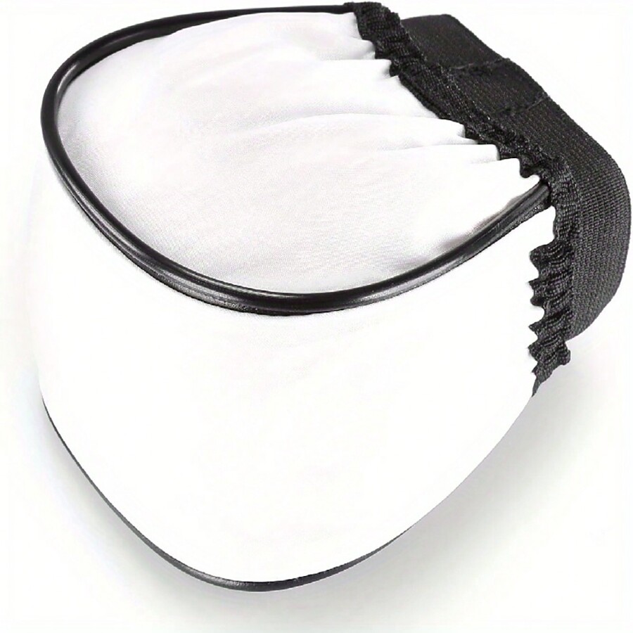 1PC Universal Soft Mini Flash Bounce Diffuser Cap Compatible With Canon, Nikon, Godox, Yongnuo