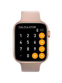 1pc Bluetooth-Enabled Men's/Women's Silicone Strap Square Dial Smart Watch, Multi-Functional Including Sport Pedometer, Call Notification, Heart Rate Monitor, Water Resistant, Compatible With IOS/Android Devices