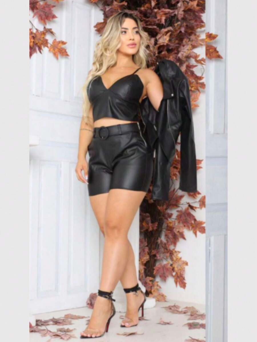 Women Shorts - màu đen - Xem 1