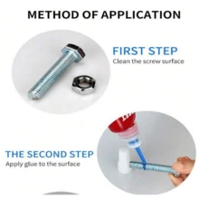 Loctite 243 Screw Glue Thread Locking Adhesive Sealant Fastener Adhesive Blue 50ml - Blue - View 5