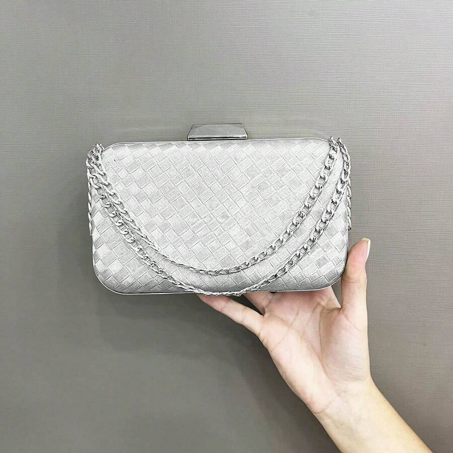 Women Shoulder Bags - 銀色 - 查看 1
