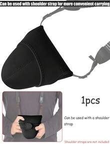 1pc Portable Diving Material Camera Inner Bag Camera Protective Cover For DSLR Camera, Wear-Resistant, Waterproof And Shockproof - Multicolor - View 7