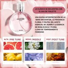 Set de perfumes eau de toilette natural fresca y duradera set de tres piezas Caja De Regalo Perfumes De Flores De Boutique Juego e 3 Perfumes DeFragmento Floral De Madera Para Mujer con sabor a flores y frutas Perfume Fragancia Larga Duracion Alta Larga Duración para novios y novias, regalos de cumpleaños, Día de San Valentín, Navidad(Notas altas: bergamota/mandarina/pera/flor de naranja, notas medias: lirio/ylang-ylang/jazmín, notas base: ámbar gris/sándalo/limón/vainilla) - Fresco - Ver 6