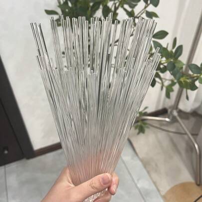 50/100 st hållbara akrylklubbor, mångsidigt för att baka kakor, godis, efterrätter, trädgårdsväxter, lämplig för bröllop, halloween, jul, födelsedagsfest