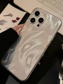 GUCADI Silver Feathered IMD Anti-Fall Case Compatible With IPhone, Lightweight, Luxurious And High-End Feel - Multicolor - View 8