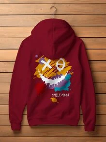 Men Sweatshirts - 紫紅色 - 查看 1