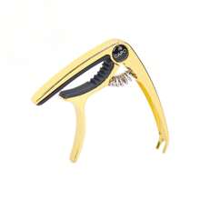 1入組鋅合金吉他夾，適用於吉他、貝斯和古典吉他，帶快速釋放機制和弦橋針拔取器，容易使用 - 彩色 - 查看 18