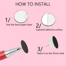 100 piezas/Caja Disco de papel de lija de repuesto para lima de pies, removedor de callosidades y piel muerta fácil de usar - Negro - Ver 11