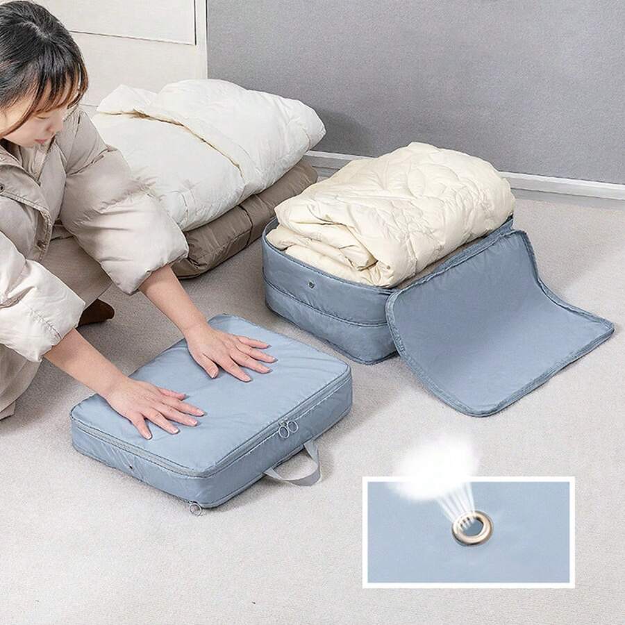 Nén Đóng Gói Khối Lập Phương Tủ Quần Áo Ngăn Kéo Áo khoác Puffer Lưu trữ Vali Hành Lý Có Thể Gập Lại Hộp Đựng Quần Áo Du Lịch Nén Túi Du Lịch Cần Thiết Cho Du Lịch Ba Lô Túi Du Lịch Vali Hành Lý Dụng Cụ Du Lịch Trở Lại Trường Học Di Chuyển Túi Sắp Xếp