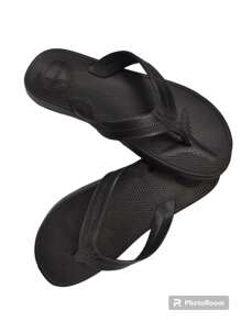 Sandalias pata gallo para caballero ligera y comoda - Negro - Ver 2