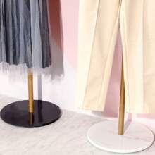 Floor-Standing Garment Rack For Window Display Of Clothing Store, With Sample Display Clothing And Display Hooks For Women's Clothing - Multicolor - View 6