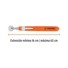 Imán extensible de acero inoxidable, 1.5 kg - Naranja - Ver 2