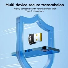 NNBILI 2-5PCS USB轉Type C OTG轉接頭 USB C母轉USB A公轉換器 針對PC Samsung Xiaomi Redmi POCO Hwawei OPPO OnePlus Realme PD100W快速充電轉換器OTG - 2PCS Green - 查看 6