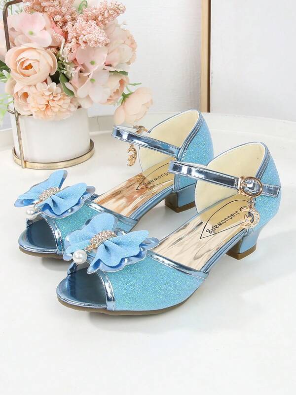 Summer Girls High-Heeled Soft Bottom Princess Sandals