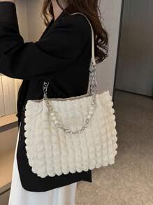 Vintage Stylish Women Bag 2023 New Wide Strap Crossbody Bag Bucket Bag Large Capacity Shoulder Tote Bag, Best Mother's Day Gift Ideas, Mother Day Gifts, Mom Gifts, Mommy's Essentials, Mommy Bag For Going Out