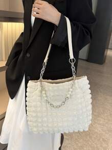 Vintage Stylish Women Bag 2023 New Wide Strap Crossbody Bag Bucket Bag Large Capacity Shoulder Tote Bag, Best Mother's Day Gift Ideas, Mother Day Gifts, Mom Gifts, Mommy's Essentials, Mommy Bag For Going Out