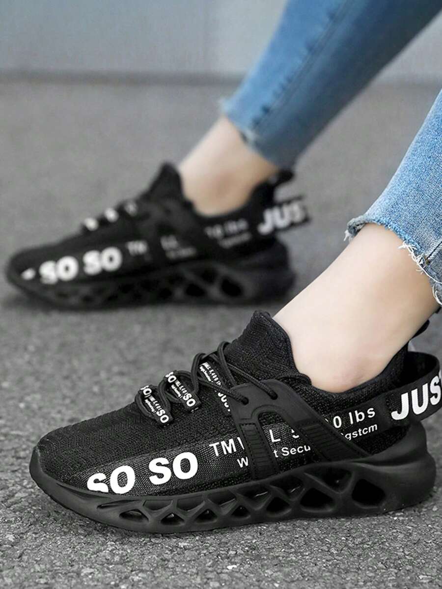 2023 Hàng Mới Về Nữ Xanh Thoáng Khí Nhẹ Giày Thể Thao Thời Trang Đa Năng Chịu Mài Mòn Chống Trơn Trượt Giày Thể Thao Thông Thường