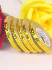 10pcs Mixed Shiny Laser Party Balloon Ribbon & String For Decoration, Birthday, Wedding Party Supplies, Back To School Valentine Day