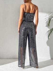 Women Two-Piece Outfits - 銀色 - 查看 6
