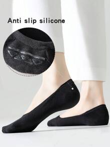 6 双女士白色船袜，隐形袜，透气、吸水、轻薄、防臭，夏季低帮，搭配休闲简约运动鞋或正装鞋。 - 白色 - 查看 6