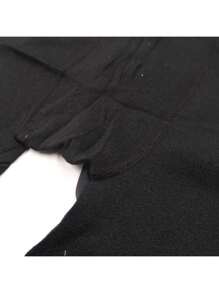 Black Adult 80 Thread Tights - Women's With Foot For Winter - Black - View 3
