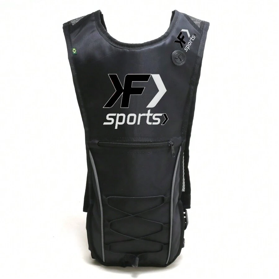 Mochila De Hidratação Térmica F Sports 2 Litros - Preto - Visão 1
