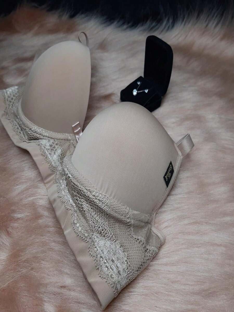 Women Bras & Bralettes - 米色 - 查看 1